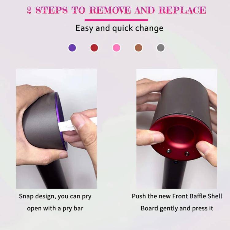 Front Baffle Shell Board Part For Dyson Hair Dryer HD01 / HD02 / HD03 / HD04 / HD07 / HD08 Repair...