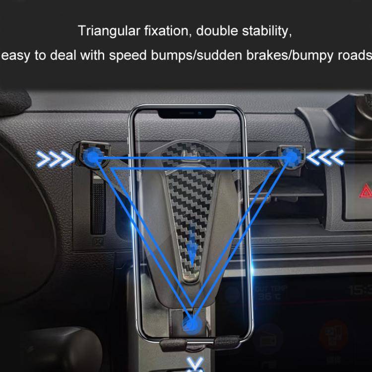 Vehicle Air Ooutlet Gravity Navigation Phone Bracket(A Style)