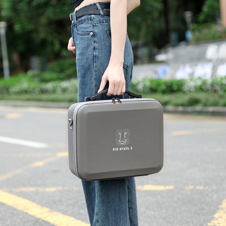For DJI Avata 2 BKANO Portable Storage Bag Shoulder Crossbody Bag(Gray)