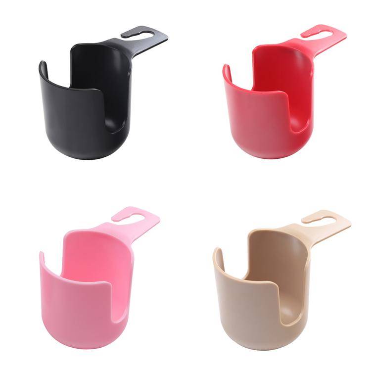 1010 Multifunctional Car Seat Water Cup Holder Car Headrest Hook(Red)