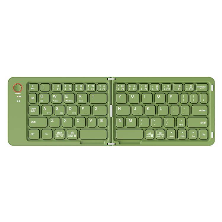 B023 Two Folding Portable Mini Wireless Bluetooth Keyboard Cell Phone Laptop Notebook Office Keyb...