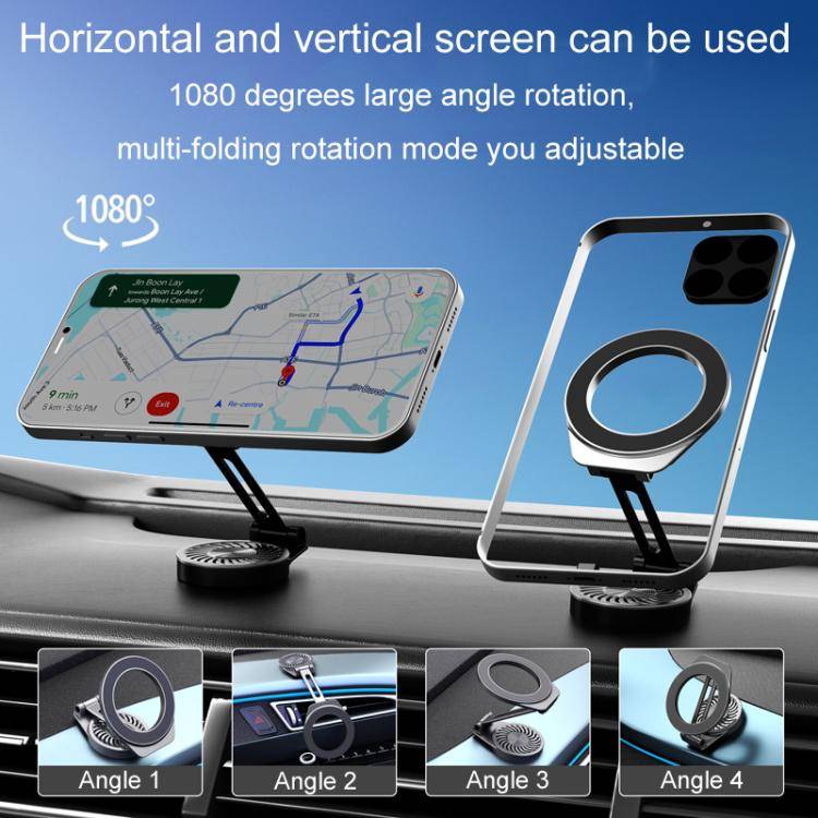 Car Magnetic Cell Phone Holder Dashboard Universal Navigation Mount, Style: Aroma Model