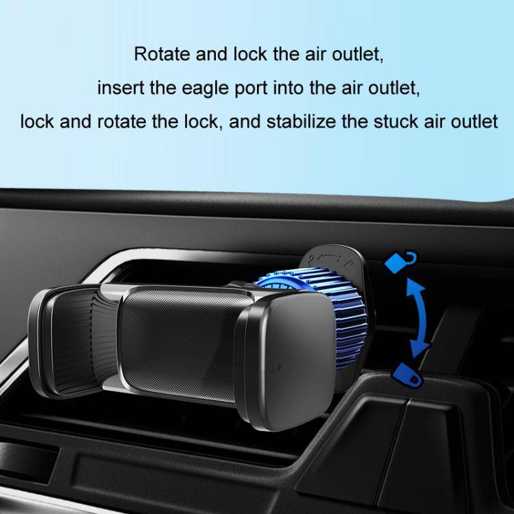 Car Air Conditioning Outlet Navigation Rotating Phone Holder(CH07)