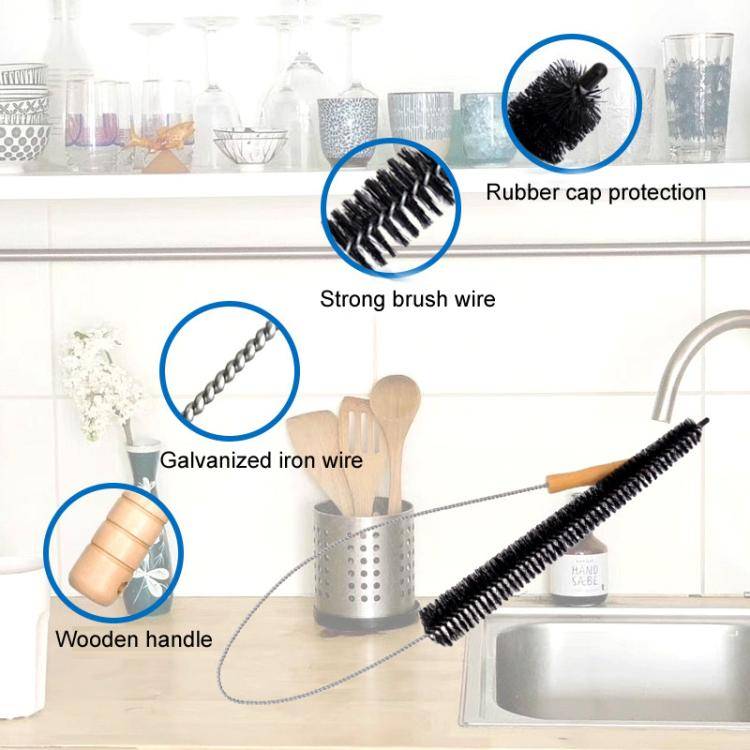 Long-handled Pipe Cleaning Brush Washing Machines Without Disassembly, Specifications: Full-hair