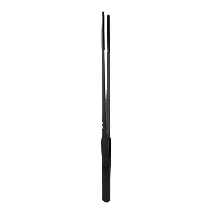 Pet Feeding Tweezers Reptile Pets Feeding Clip Aquascape Tool, Style: Black Straight Head
