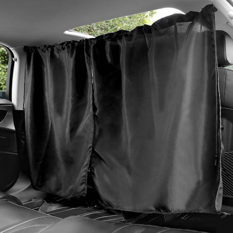 5pcs / Set Car Rear Side Blackout Sunshade Curtains Automobile Privacy Sunshade(Black)