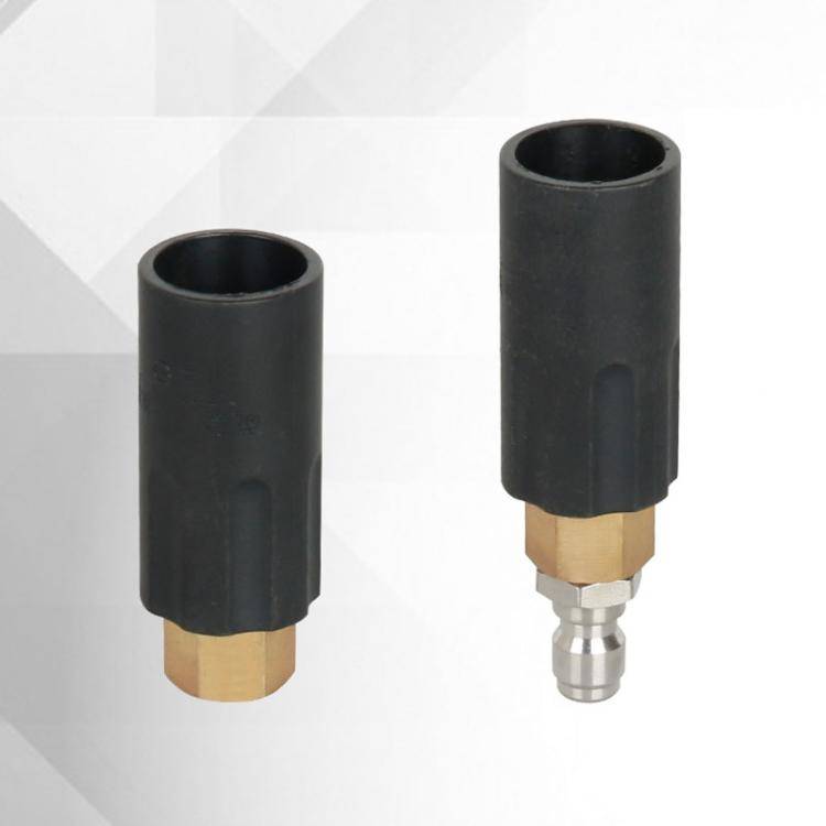 Universal High Pressure Spray Adjustable Nozzle Washer Cleaning Parts, Connector: Inner Wire M1/4