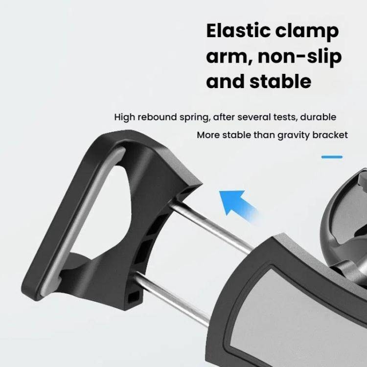 Car CD Slot Navigation Mobile Phone Holder, Color: Clip Type Black