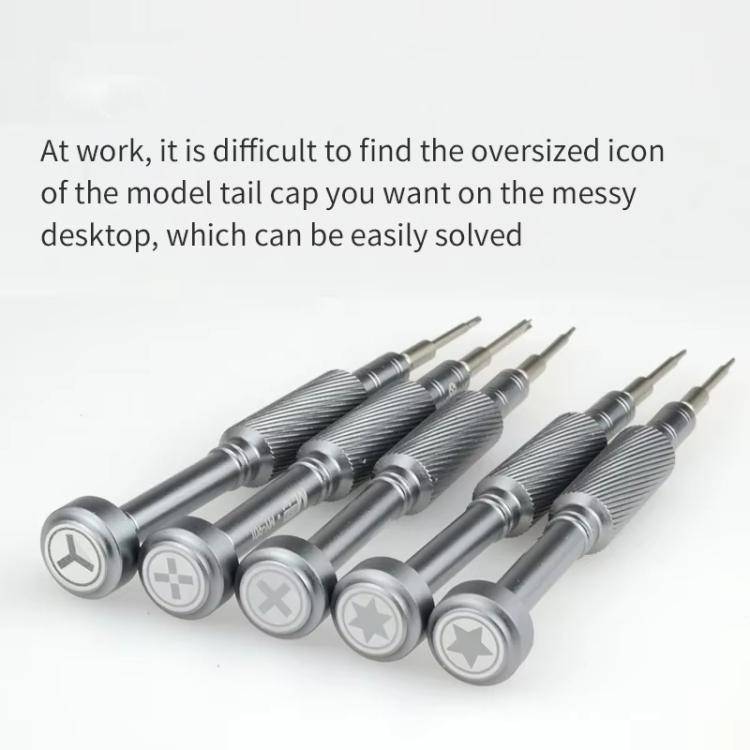 MaAnt MY-901 High-precision Screwdriver Mobile Phone Repair Disassembly Tools, Style: Five Star