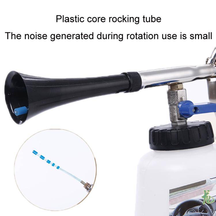 Car Tornado Cleaning Dust Blowing High Pressure Pneumatic Spray Tool(US Connector)