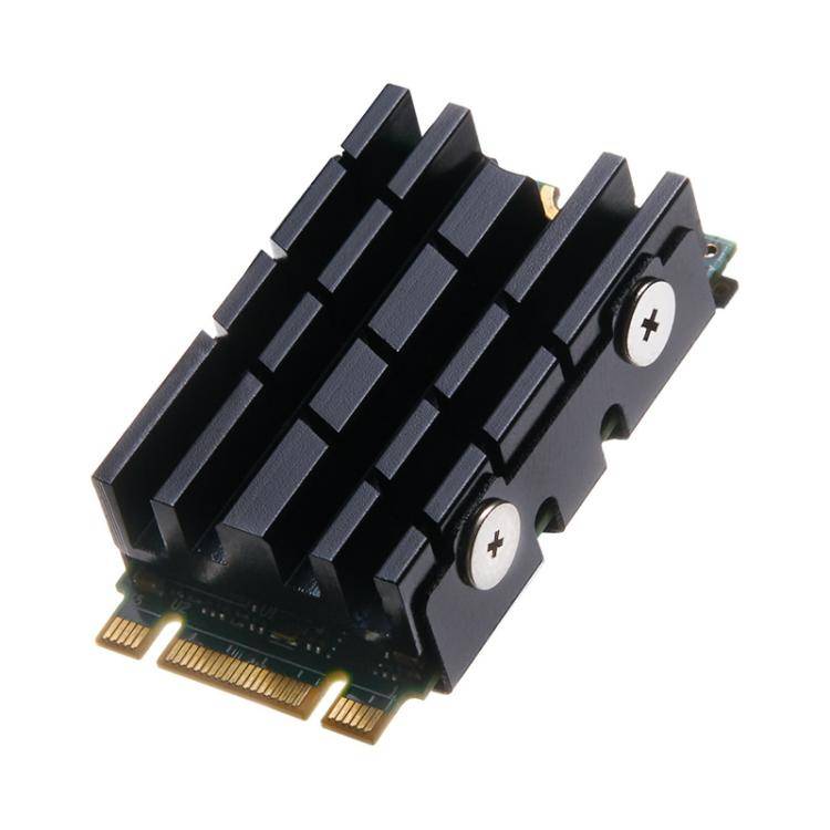 FinalCool  M.2 2242 SSD Solid State Drive Heat Sink Aluminum Radiator(Black)