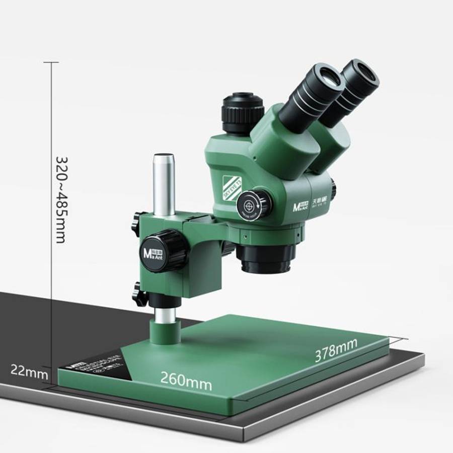 MaAnt T3 Trinocular Stereo Microscope Optical Cell Phone Repair HD Electronic Circuit Board Micro...