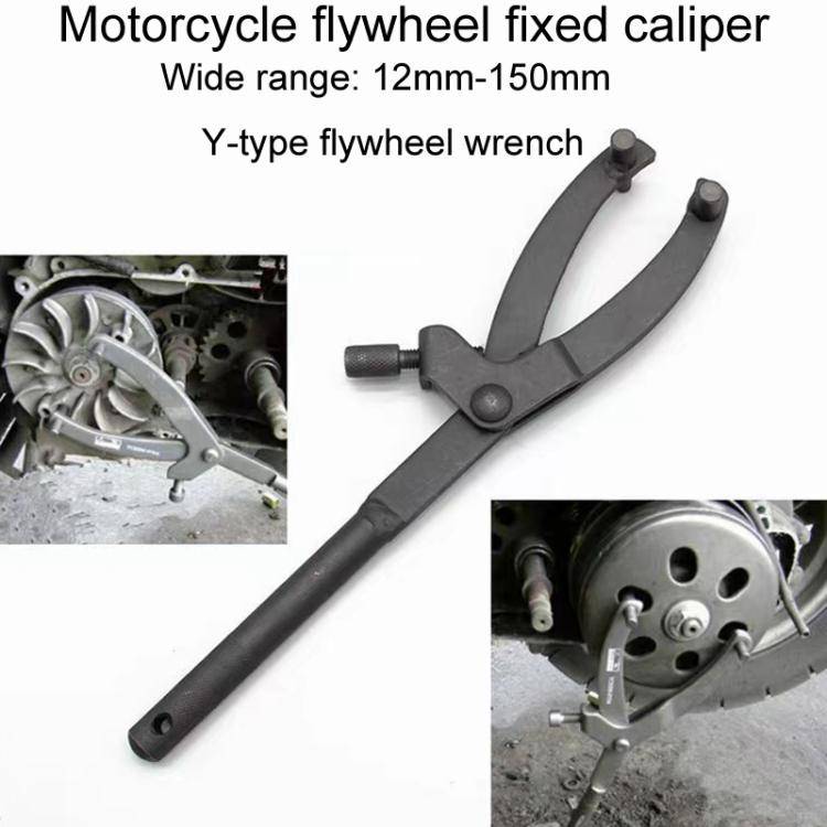 Motorcycle Scooter Flywheel Wrench Belt Pulley Disc Magneto Clutch Removal and Installation Fixin...