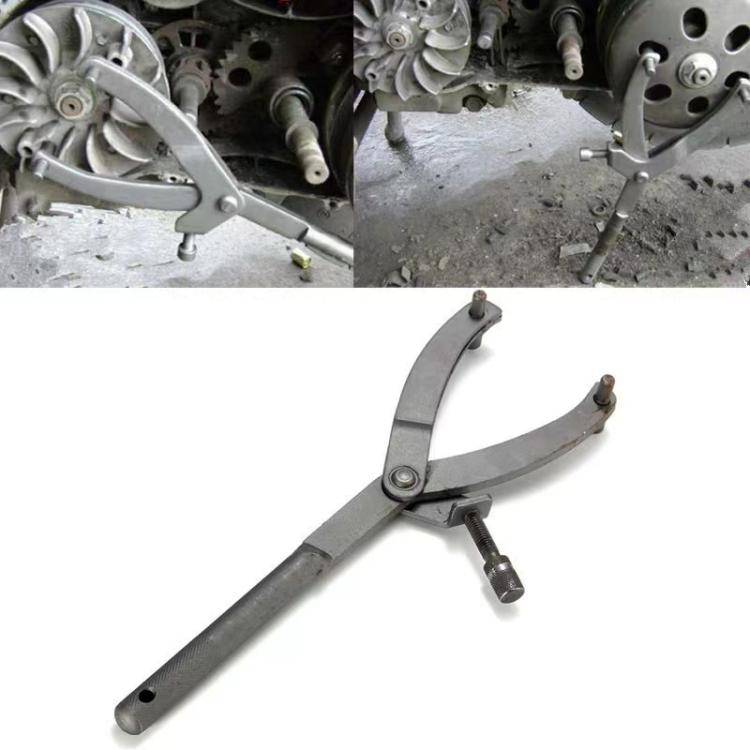 Motorcycle Scooter Flywheel Wrench Belt Pulley Disc Magneto Clutch Removal and Installation Fixin...
