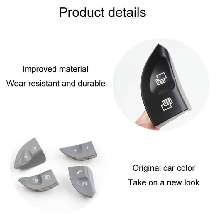 For Mercedes-Benz S-Class / CL-Class Car Steering Wheel Multi-Function Button Buttons 2208210679(...