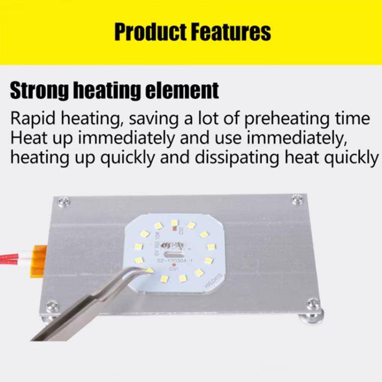 400W High Power Automatic Thermostat Circuit Board LED Lamp Beads Desoldering Board PTC Heat Boar...