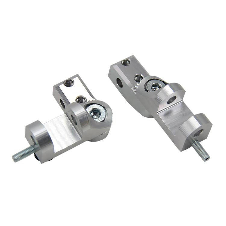 1pair For BMW F800ST / F800GT / F800R / F800S Motorcycle Footrest Lowering Spike Kit
