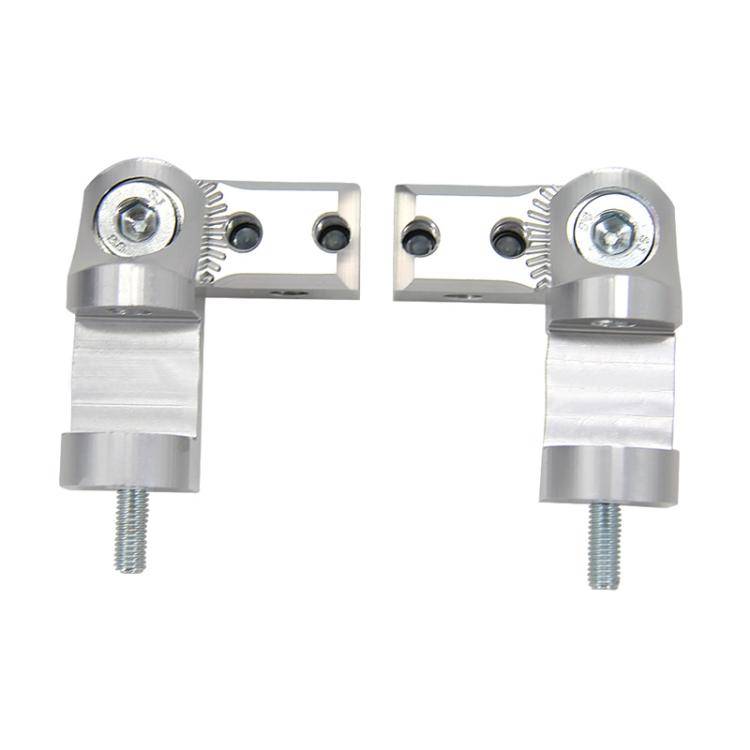 1pair For BMW F800ST / F800GT / F800R / F800S Motorcycle Footrest Lowering Spike Kit