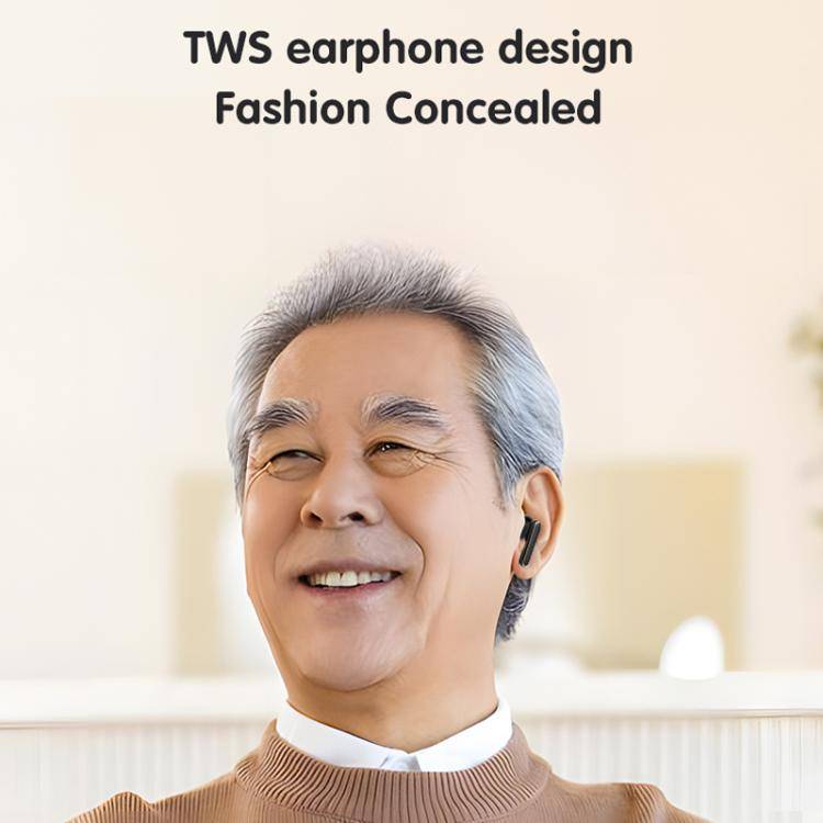 Smart Touch In-Ear Hearing Aid With Digital Charging Compartment(Skin Color)