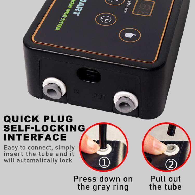 Smart Timer Misting System Kit For Reptile Terrariums Automatic Rainforest Habitat Sprayer UK Plug