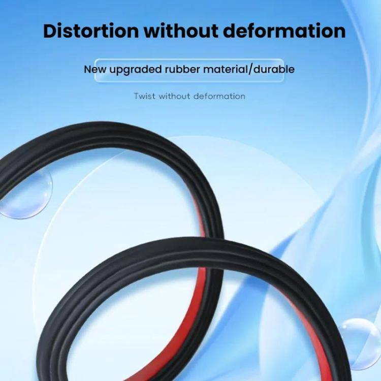5m Three-layer Eight-hole Car Door Seam Waterproof Sealing Sound Insulation Strip