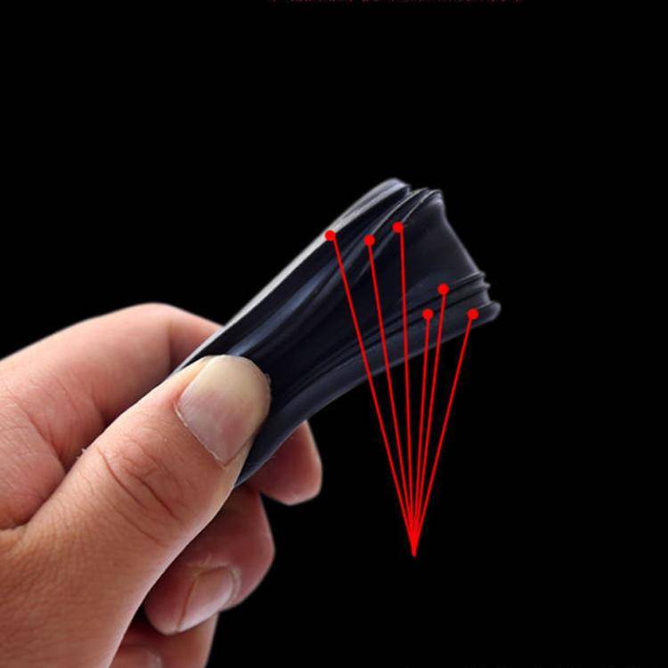 Car B-pillar Waterproof Anti-collision Sound Insulation Sealing Strip, Length: 1.6m Car Card Slot...