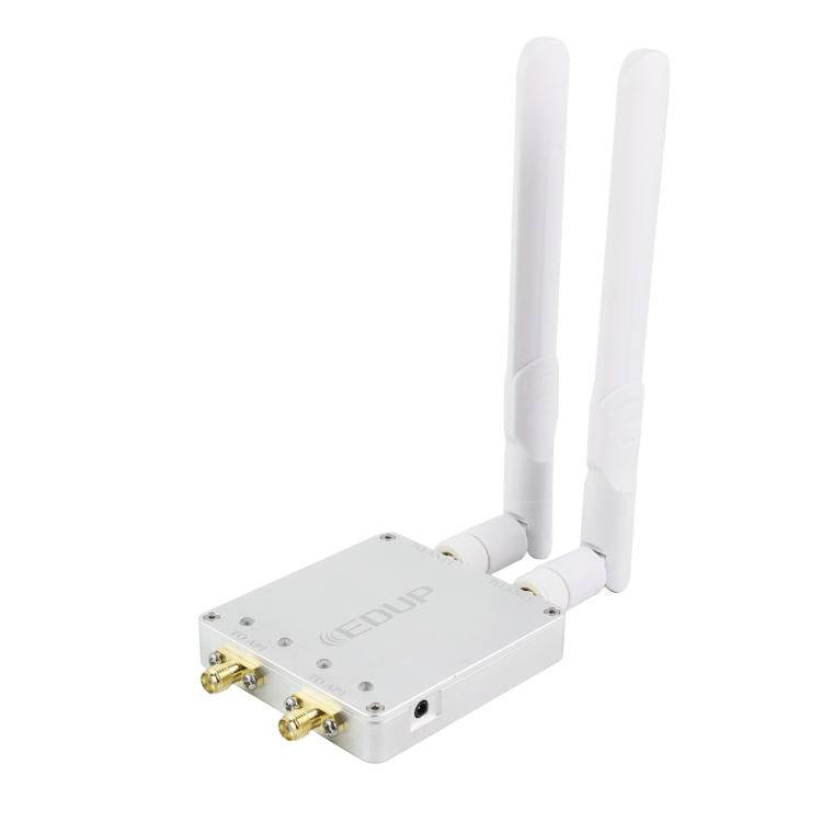EDUP EP-AB023 2.4G+2.4G WiFi Signal Amplifier Remote Control Dual Channel 4W Expander