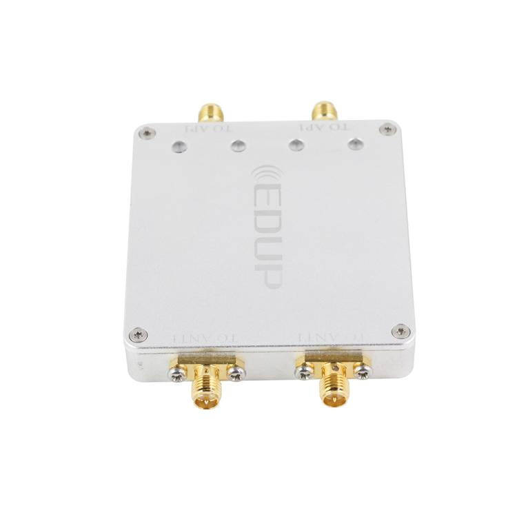 EDUP EP-AB023 2.4G+2.4G WiFi Signal Amplifier Remote Control Dual Channel 4W Expander