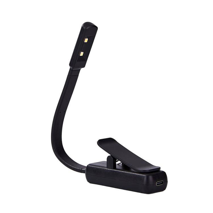 Portable Book Clip Lamp Dormitory Eye Protector Table Lamp Bedroom Night Lights, Color: Charging ...