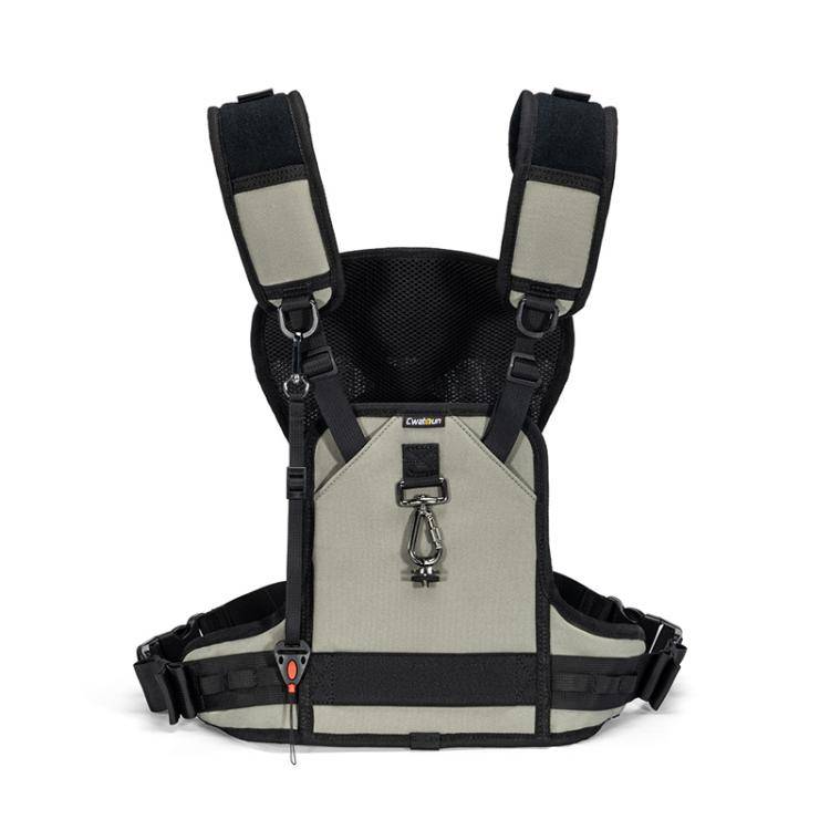 Cwatcun D182 Camera Strap Vest Outdoor Stress Relief DSLR Camera Quick Release Vest