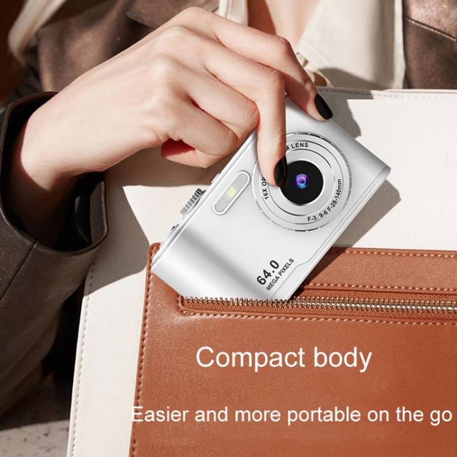 Q21 4K High Definition 16X Digital Zoom Camera 96 Megapixel Camera(Black)