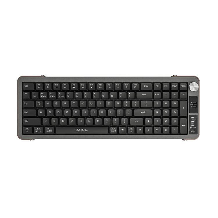 IMICE AN-800 Wireless Bluetooth Dual Mode Scissor Foot Structure Silent Keyboard(Black)