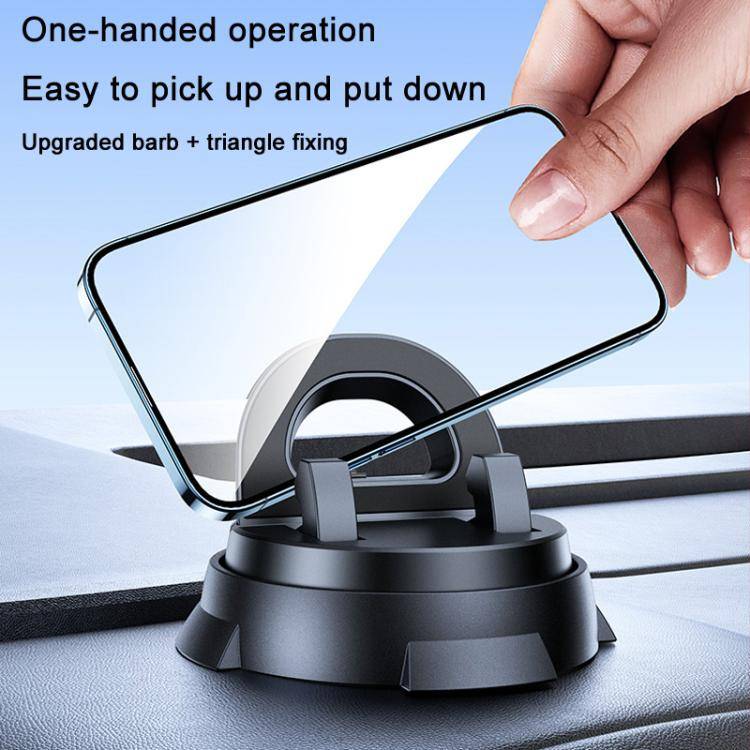 Car Navigation Stand Car Phone Holder 360 Rotating Powerful Adsorption Dashboard Multifunctional ...