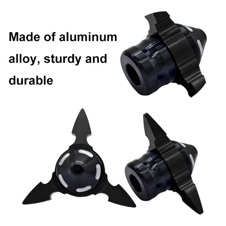 1pair QCB-034 Aluminum Alloy Dart Front Fork Cup Wheel Anti-fall Wear-resistant Decorative Cup(Si...