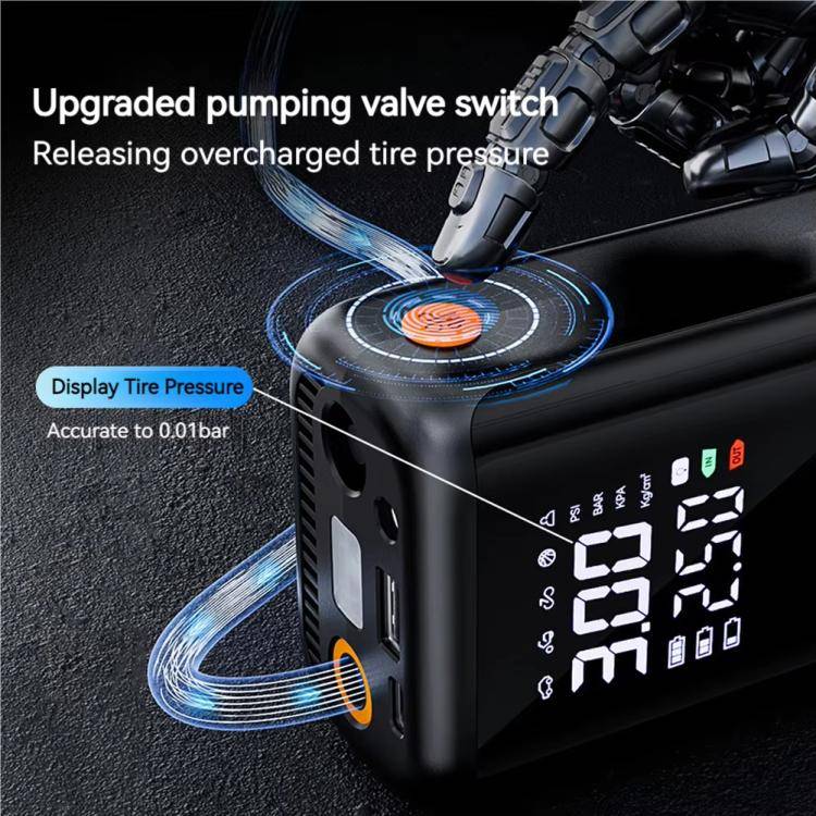 SUITU ST-9648B Portable Wireless Digital Display Car Automatic Air Pump