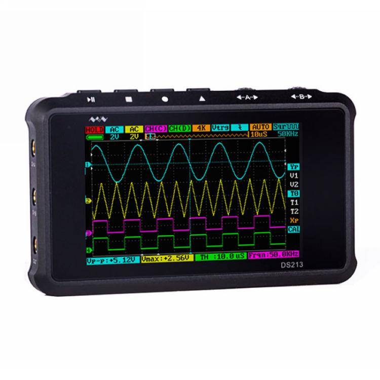 Mini Handheld Digital Storage Four-channel Automobile Maintenance Oscilloscope(DS213)