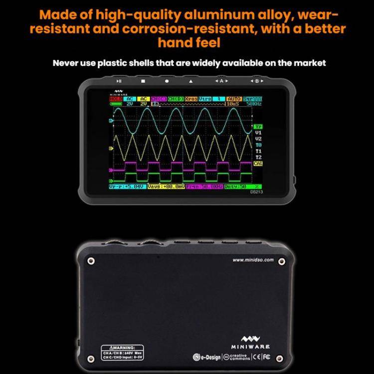 Mini Handheld Digital Storage Four-channel Automobile Maintenance Oscilloscope(DS213)