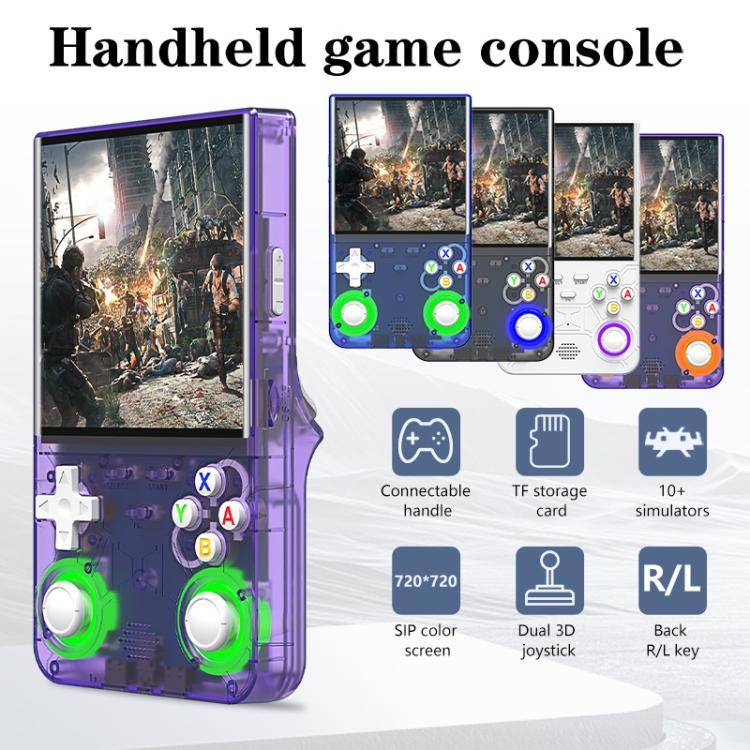 R36 Ultra 4-inch Open-Source Linux Handheld Game Console with Wi-Fi/MIFI Support Retro Portable A...