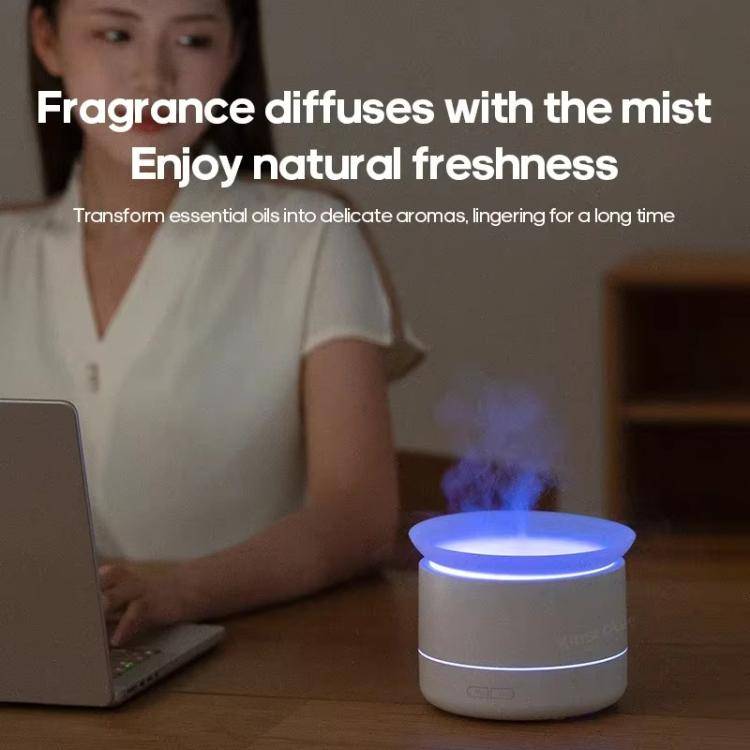 200ml Sea of Clouds Aroma Diffuser Essential Oil Humidifier with 7-Color Mood Lights USB-Powered,...
