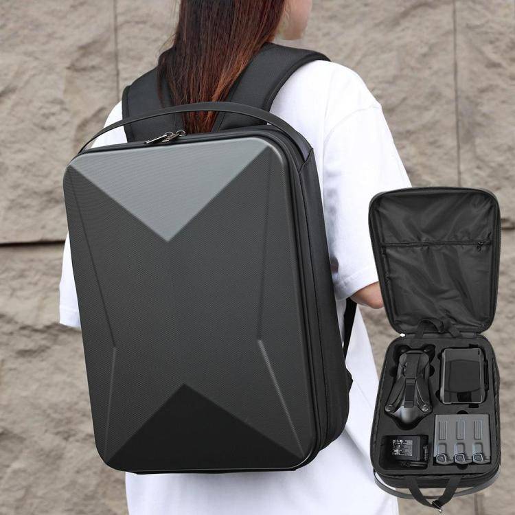 For DJI Mavic 4 Pro Fly More Combo / Creator Combo BKANO Hard Shell Backpack Storage Bag(Black)