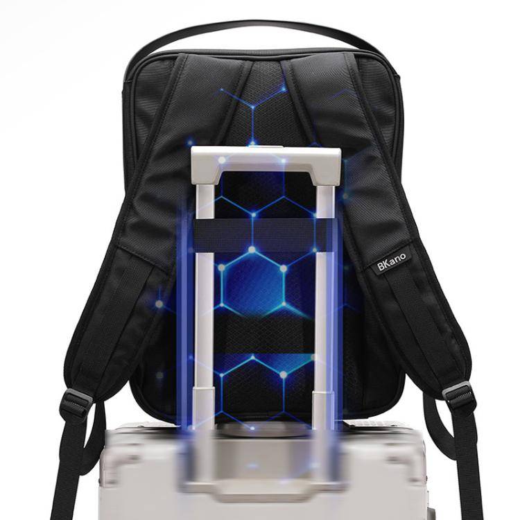 For DJI Mavic 4 Pro Fly More Combo / Creator Combo BKANO Hard Shell Backpack Storage Bag(Black)