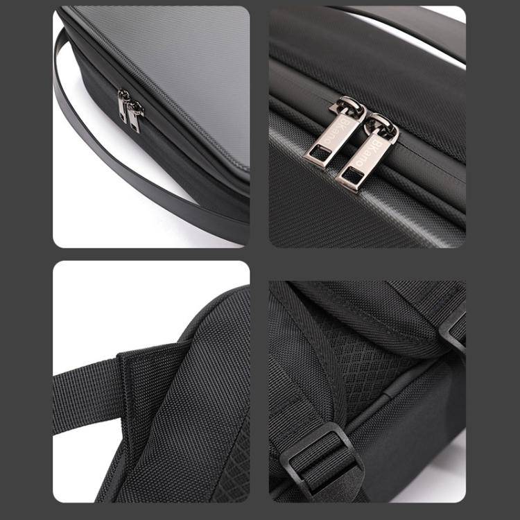 For DJI Mavic 4 Pro Fly More Combo / Creator Combo BKANO Hard Shell Backpack Storage Bag(Black)