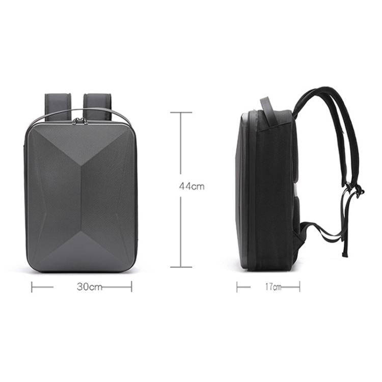 For DJI Mavic 4 Pro Fly More Combo / Creator Combo BKANO Hard Shell Backpack Storage Bag(Black)