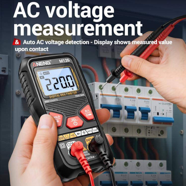 ANENG Anti-burn Electrical Digital Display Fully Automatic Digital Multimeter(M126)