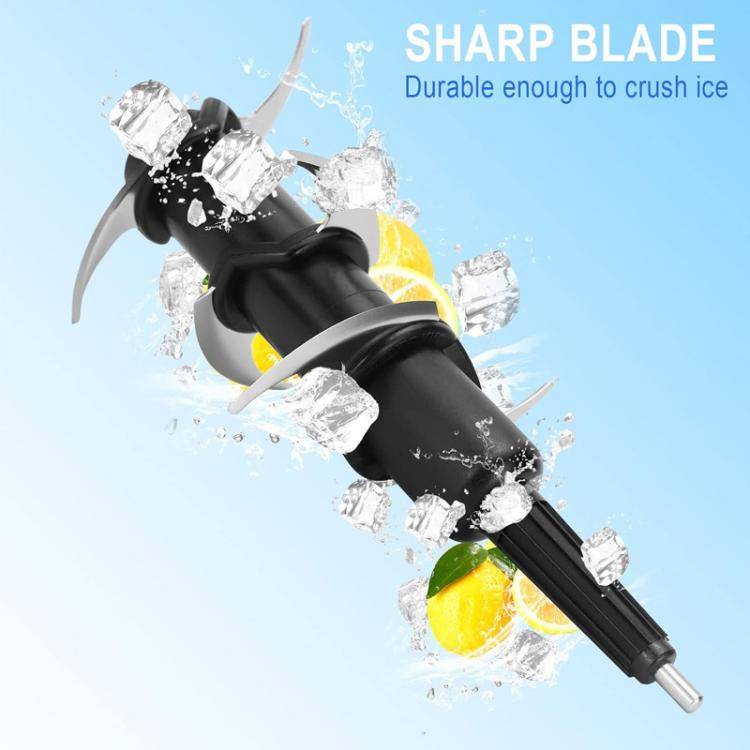 Replacement 6-Blade For Ninja Blender 72 Oz Pitcher BL500 BL660 BL700 BL740 NJ600C(Silver)