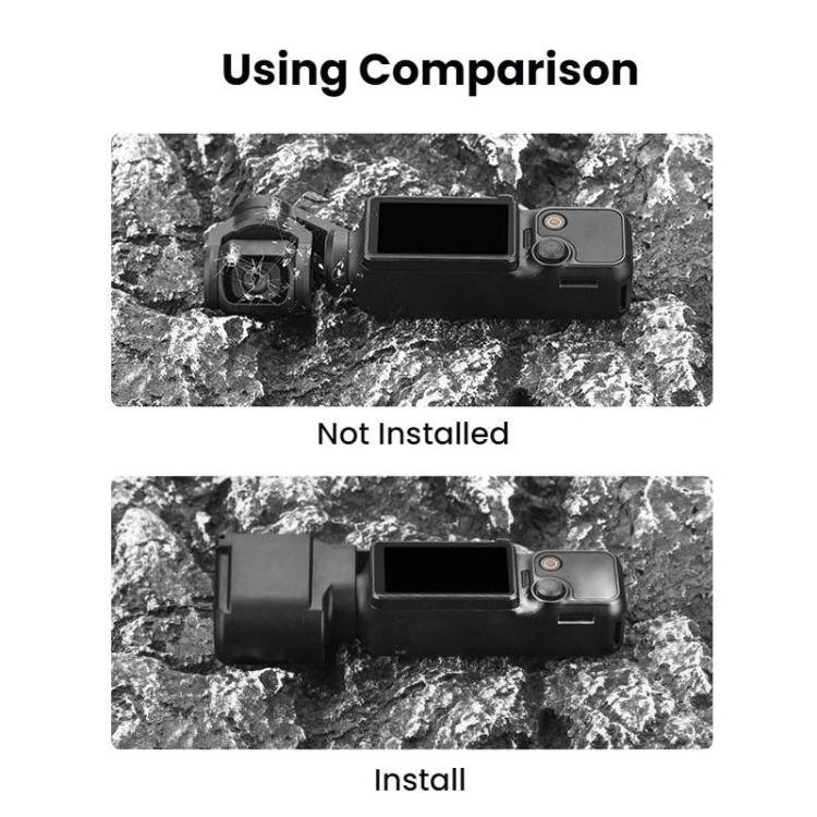 For DJI OSMO POCKET 3 BRDRC Gimbal Camera Protection Lens Cover(EW10109)