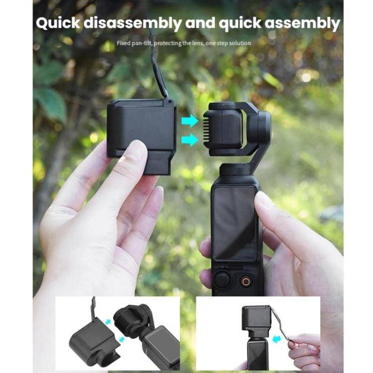 For DJI OSMO POCKET 3 BRDRC Gimbal Camera Protection Lens Cover(EW10109)