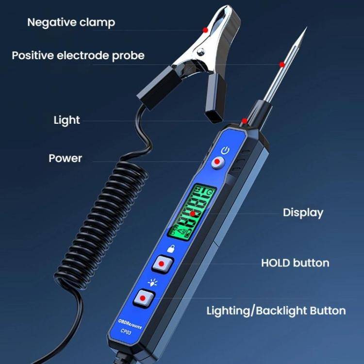 OBDResource 0.8-100V Intelligent Identification Automotive Circuit Tester(CP03)