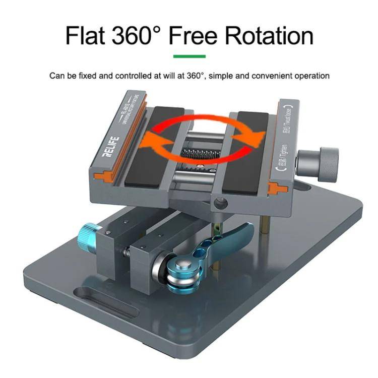 RELIFE RL-601S Mobile Phone Repair Screen Mainboard Removing Back Cover Glass Fixed Rotating Fixture