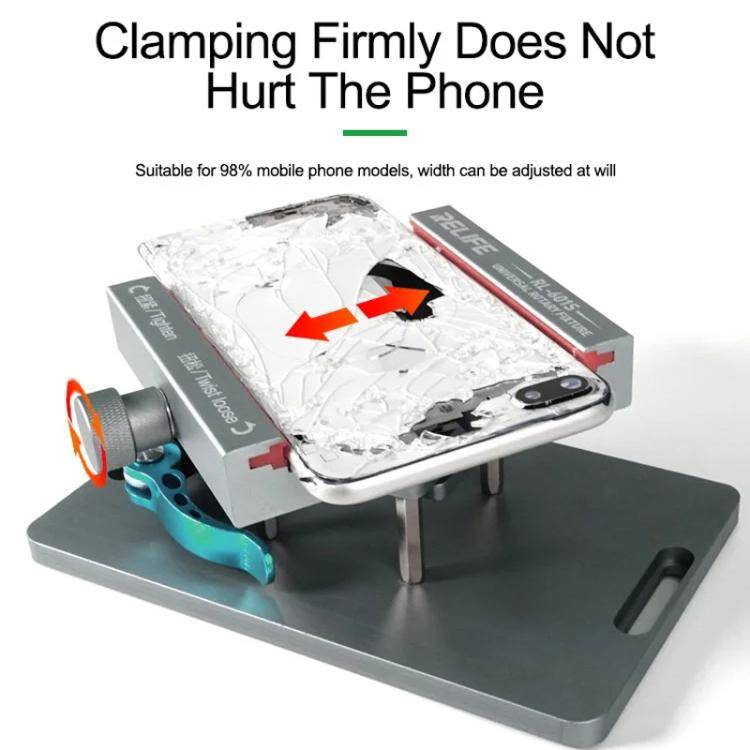 RELIFE RL-601S Mobile Phone Repair Screen Mainboard Removing Back Cover Glass Fixed Rotating Fixture
